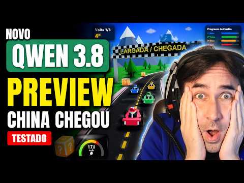 NOVO Qwen 3.8 Preview Liberado Acelera a China Ainda Mais na Corrida da iA Contra Fable e GPT 5.6