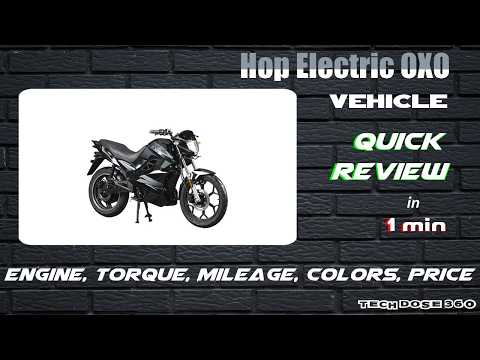 Hop Electric OXO Bike Quick Review
