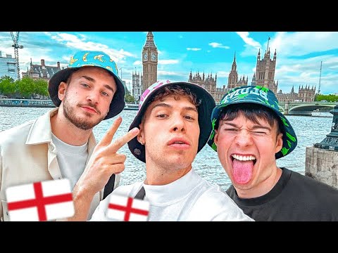 EL TRÍO DE ARGENTINOS LLEGA A LONDRES 😎 ft @Santutu, @tomasmazza