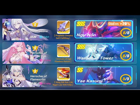 [Honkai Impact 3] SEA Memorial Arena Exalted - Jizo, Wardens of Tower, Yae Kasumi