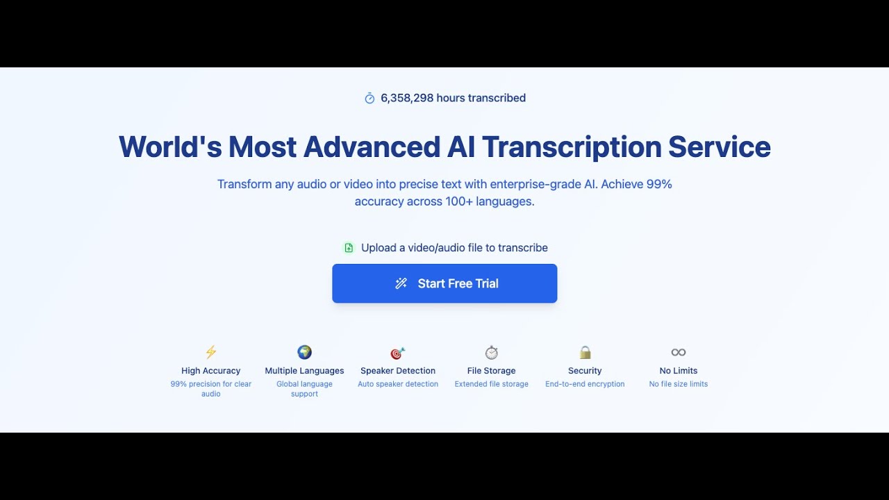 How to Transcribe Audio to Text for Free | AccurateScribe.ai Tutorial