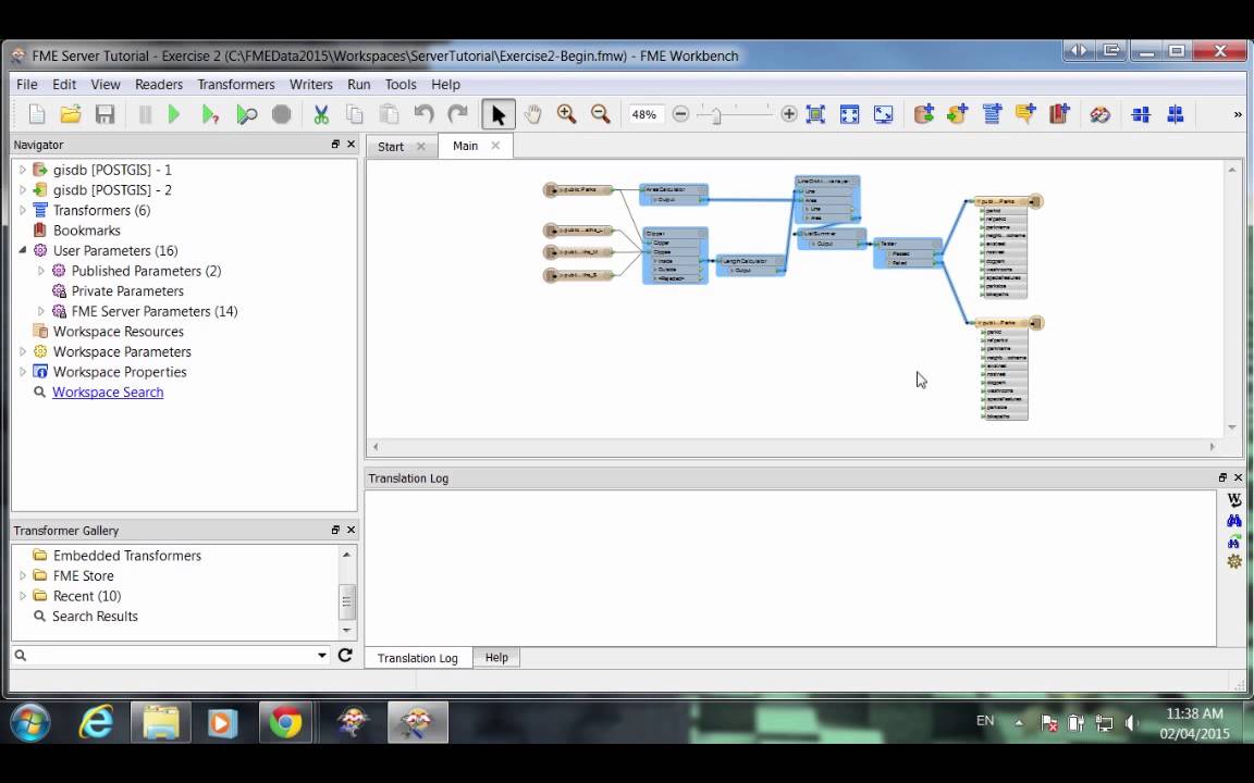 Basic Workspace Usage