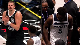 Anthony Edwards is EJECTED After His Second Tech in OT  😳