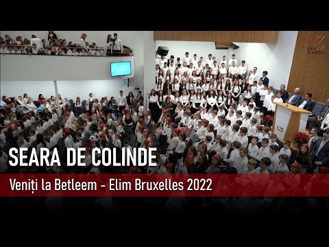 Veniți la Betleem | Seara de colinde 2022