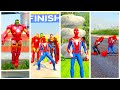 SUPERHERO MEGA BATLLE MARVEL AND DC SUPERHERO BATTLE IRONMAN VS SUPERMAN VS SPIDERMAN VS HULK