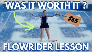 FLOWRIDER LESSON ON HARMONY OF THE SEAS - ROYAL CARIBBEAN - CRUISE VLOG