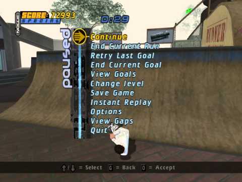 Tony Hawk Pro Skater 4 San Francisco Medal the Competition