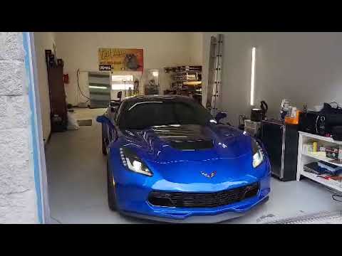 Tint Specialist Rafael tinted the windows on this Chevy C7 Z06 with Xpel XR PLUS Nano-Ceramic Film
