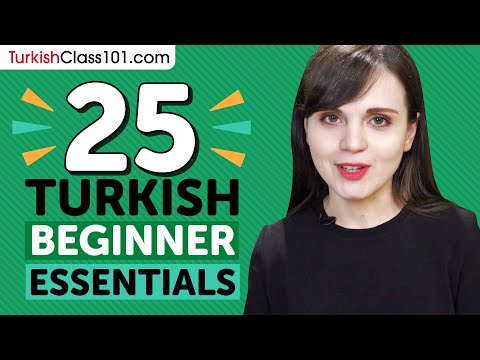 25 Beginner Turkish Videos You Must Watch | Learn Turkish
