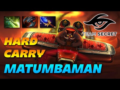 Secret.MATUMBAMAN Gyrocopter - HARD CARRY - Dota 2 Pro Gameplay [Watch & Learn]