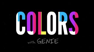 Hangin' with Genie - COLORS ft. Roy G. Biv  - Lyric Video