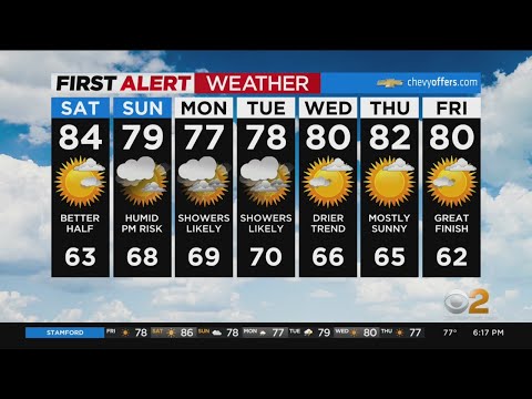 First Alert Forecast: CBS2 9/9 Evening Weather at 6PM