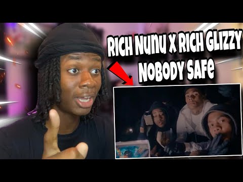 KayCarti Reacts To Rich Nunu x Rich Glizzy - Nobody Safe (Official Music Video) #FreeTheArmy