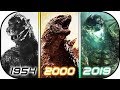 EVOLUTION Of GODZILLA In Movies 1954 2019 Godzilla King Of The Monsters 2019 Ready Player One 2018