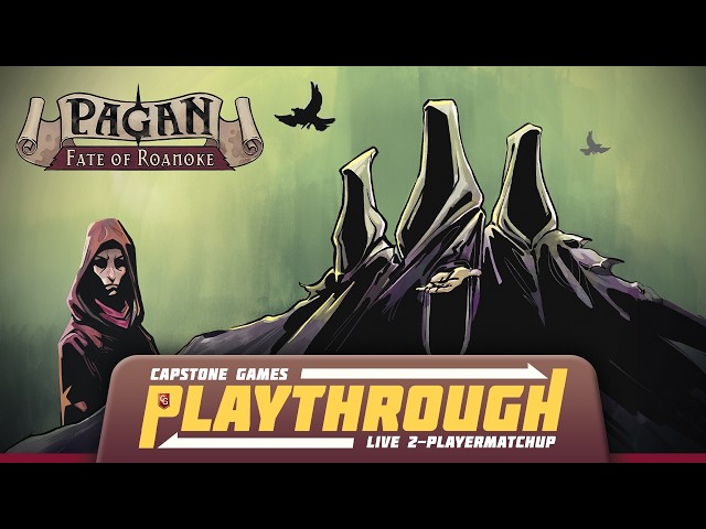 Vídeo relacionado con Capstone Games | Pagan Fate of Roanoke | Board Game | Base Game | 2 Players Ages 12+