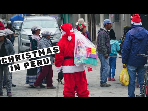 Christmas in Remote Peruvian Village in the Andes I Cabanaconde Video