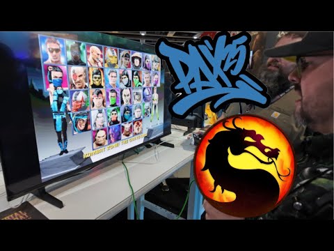 Trying out Mortal Kombat Legacy Kollection at PaxWest 2025