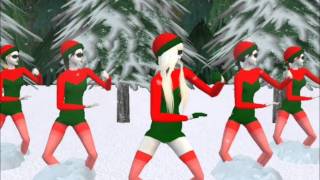 Christmas Tree - Lady Gaga ft. space cowboy - Sims 2 HD