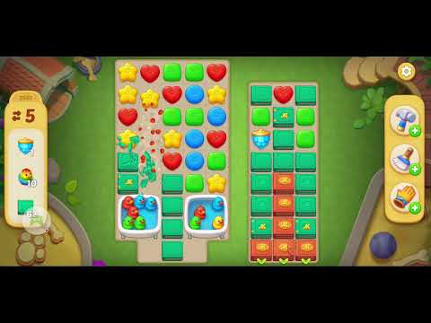 level 2561- Attempt 5th- Matchington Mansion #gaming #mobilegame