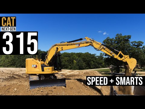 Cat's All-New 315 Excavator is All About Speed