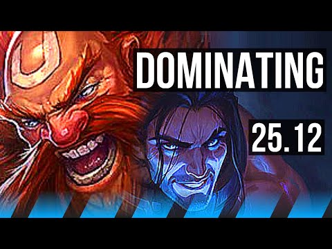 GRAGAS vs SYLAS (MID) | 5k comeback, 43k DMG, Dominating | EUW Master | 25.12