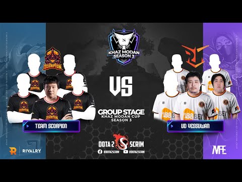 Team Scorpion vs UD Vessuwan - Khaz Modan Cup Season 3 - Group Stage - Game Highlights - BO2