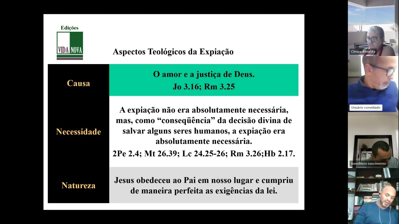 STBM TS III Cristologia/Soteriologia #08 | 3ª aula parte b 19.10.2023