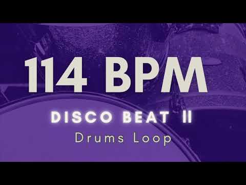 【Disco Beat Ⅱ】Drums Loop | 114 BPM