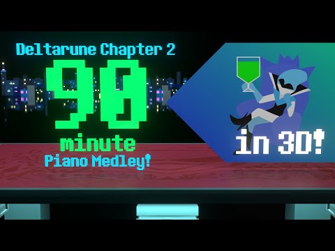90-Minute Deltarune Chapter 2 Piano Medley! (ENABLE CC IN CREDITS)