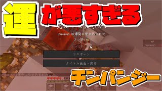 【TUSB】運が悪すぎる猿 part2【Minecraft】
