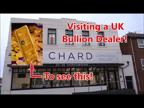 Visiting A Leading UK Bullion Dealer to Play with a 1kg GOLD BAR - Chards Coin & Bullion - WOW!