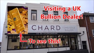 Visiting A Leading UK Bullion Dealer to Play with a 1kg GOLD BAR - Chards Coin & Bullion - WOW!