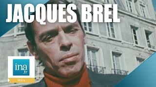 1974 : Jacques Brel &quot;Ce n&#39;est pas normal de chanter devant des gens&quot; | Archive INA