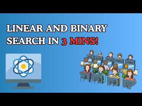 Linear Search vs Binary Search | Best Animated Explanation with Real-Life Examples
