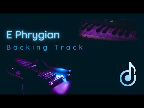 Ominous E Phrygian backing track 100bpm