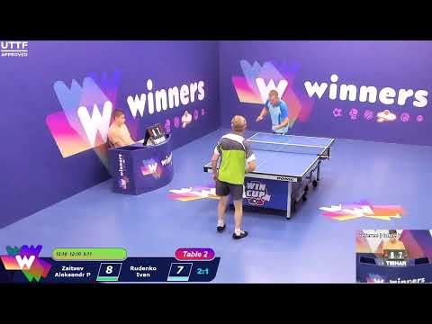 WINners CUP table 2  11.09 Zaitsev Aleksandr P - Rudenko Ivan  11:00