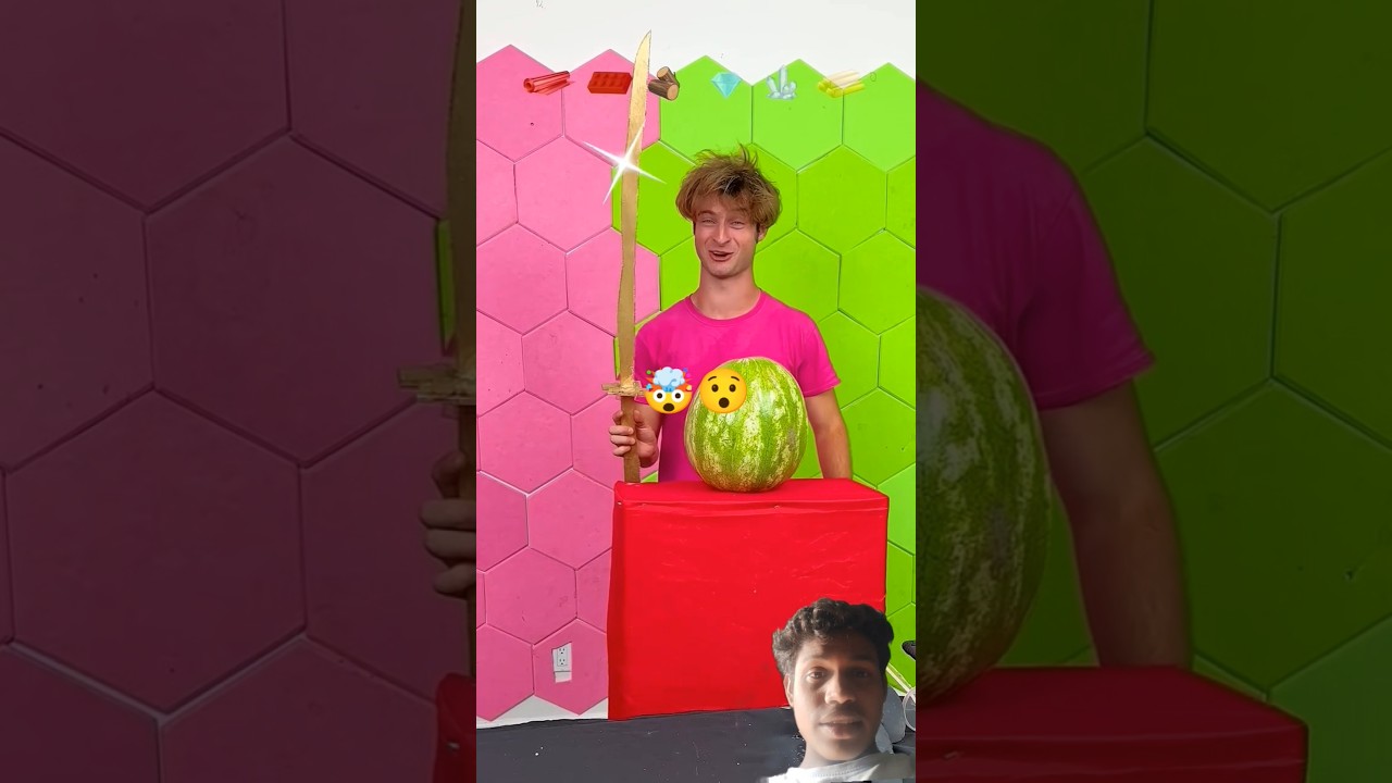 Will a Samurai’s Gold Katana Really Cut Through Watermelon?