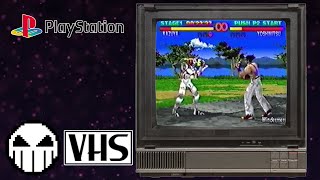 Tekken (PS1) VHS Recorded Clips