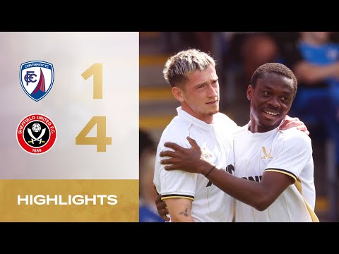 Chesterfield 1-4 Sheffield United | Pre-season highlights