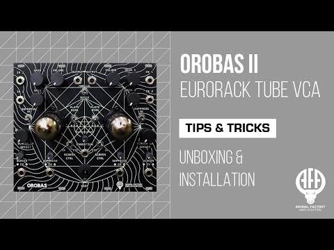 Orobas 2 Tube VCA Unboxing | Eurorack | Animal Factory Amplification