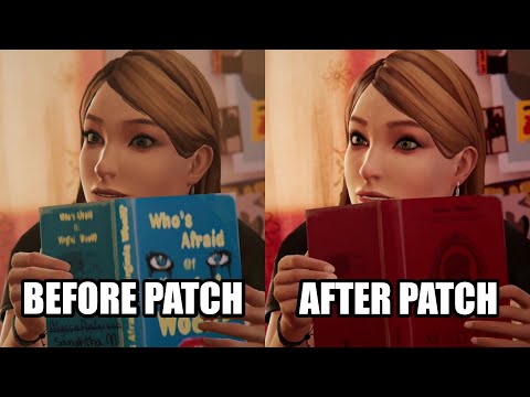 PATCH A BEFORE VS AFTER | Life is Strange Before the Storm Remastered