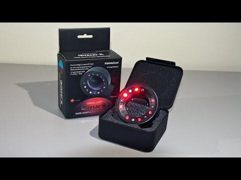 Quasar R Sensor Loupe Magnifier with Dark Adaptation Technology