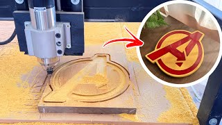 CNC ROUTER ile işleme. #Yenilmezler #Yenilmezler