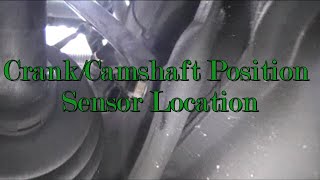 2000-2006 Nissan Sentra CrankShaft, CamShaft Position Sensor, Location and Replacement