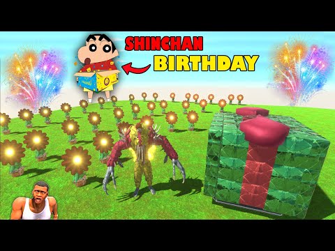 SHINCHAN BIRTHDAY Surprise Unit in Animal Revolt Battle Simulator with CHOP