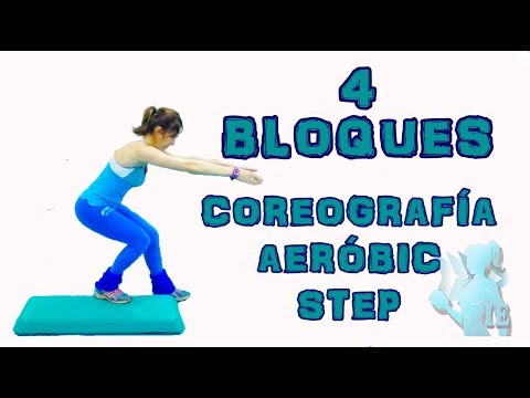 Coreografía de aeróbic-step: tutorial paso a paso
