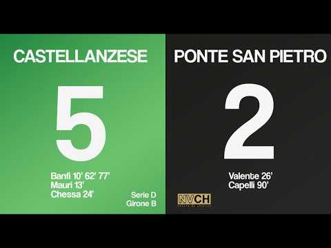 Highlights | Castellanzese - Ponte San Pietro | 8° Giornata Serie D Girone B | 13/10/19