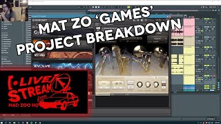 Video thumbnail for Mat Zo - 'Games' Project Breakdown - Live Stream from MAD ZOO HQ - 12.6.19 by MAD ZOO