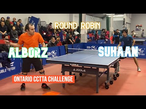 Suhaan GULATI [2243] vs Alborz [1220] - Open - Round Robin- Ontario CCTTA Challenge