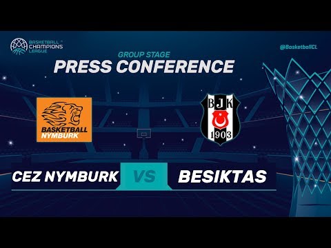 CEZ Nymburk v Besiktas Sompo Japan - Press Conference - Basketball Champions League